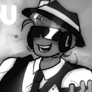 🖤 emoji 𝜗ৎ . .𝐶ℎ𝑎𝑛𝑐𝑒 ‧˚ ‧ | @FS_AsSe Telegram sticker 23 of 85