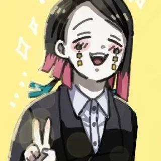 ✌️ emoji ♡ Энму ♡ Telegram sticker 16 of 19