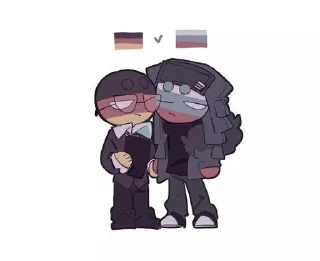 Sticker from Russia/Germany