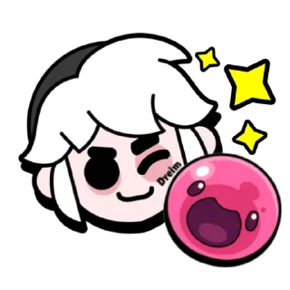 😉 emoji 𝔻𝕣𝕖𝕚𝕞_𝕏🎈 Telegram sticker 9 of 26