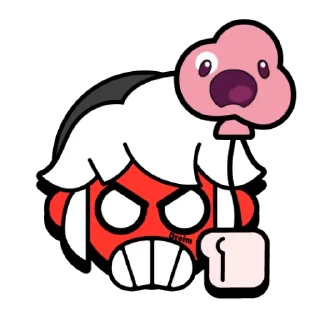 😡 emoji 𝔻𝕣𝕖𝕚𝕞_𝕏🎈 Telegram sticker 6 of 26