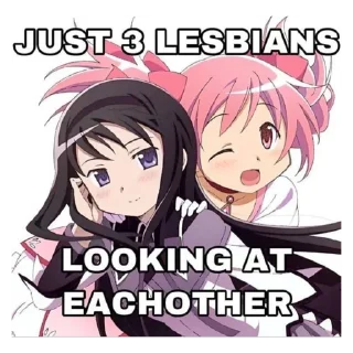 👩‍❤️‍💋‍👩 emoji you are gay Telegram sticker 11 of 47
