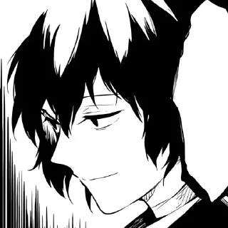 ♠️ emoji Osamu Dazai ≈ @wujsed Telegram sticker 14 of 74