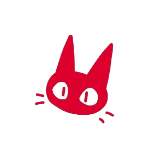 🐱 emoji red Telegram sticker 20 of 30