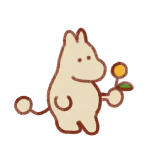 🍄 emoji moomin @nyakwii Telegram sticker 7 of 7