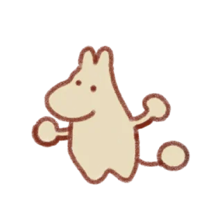 🍄 emoji moomin @nyakwii Telegram sticker 5 of 7