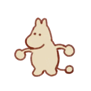🍄 emoji moomin @nyakwii Telegram sticker 6 of 7
