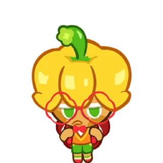 🫑 emoji Bell Pepper Cookie! Telegram sticker 16 of 73