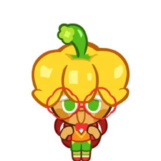 🫑 emoji Bell Pepper Cookie! Telegram sticker 11 of 73