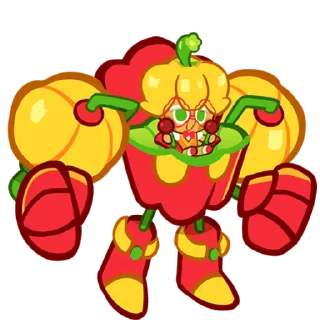 🫑 emoji Bell Pepper Cookie! Telegram sticker 17 of 73