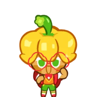 🫑 emoji Bell Pepper Cookie! Telegram sticker 7 of 73