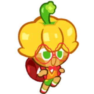 🫑 emoji Bell Pepper Cookie! Telegram sticker 18 of 73
