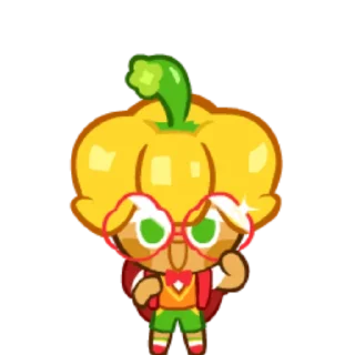 🫑 emoji Bell Pepper Cookie! Telegram sticker 5 of 73