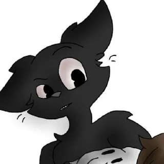 Sticker from Cartoon dog/cartoon cat/felix