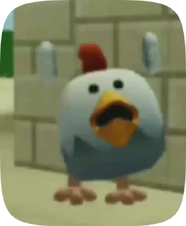 Sticker from Memes chicken