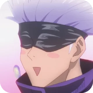 👄 emoji GOJO SATORU Telegram sticker 13 of 43