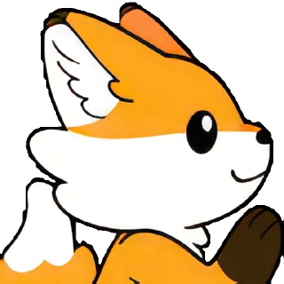 😘 emoji Vicksy Fox Telegram sticker 16 of 55