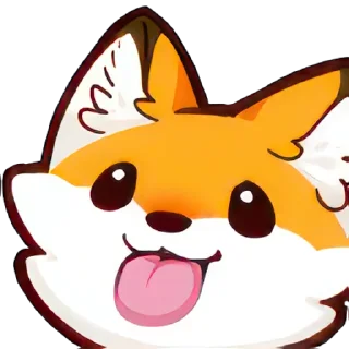 😛 emoji Vicksy Fox Telegram sticker 14 of 85