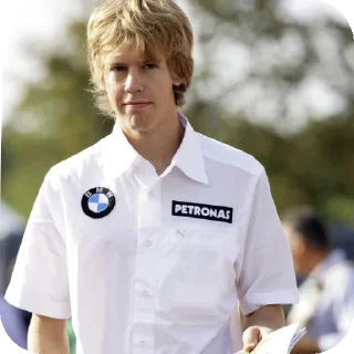 🙂 emoji Sebastian Vettel & Mark Webber Telegram sticker 10 of 101