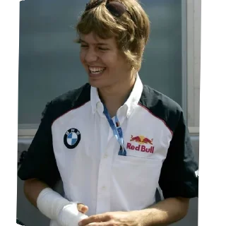 ✋ emoji Sebastian Vettel & Mark Webber Telegram sticker 4 of 101