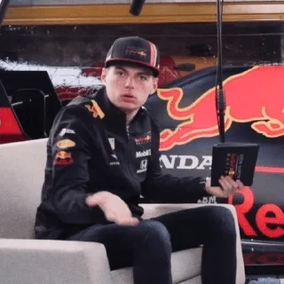 🌟 emoji Max Verstappen :: @doroshkayyf1 Telegram sticker 8 of 90