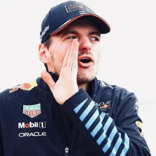 🌟 emoji Max Verstappen :: @doroshkayyf1 Telegram sticker 16 of 90