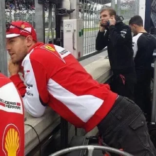 Sticker from seb vettel memes
