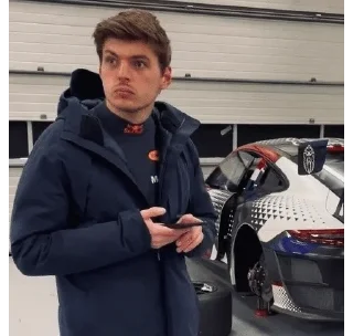 🌟 emoji Max Verstappen :: @doroshkayyf1 Telegram sticker 15 of 90