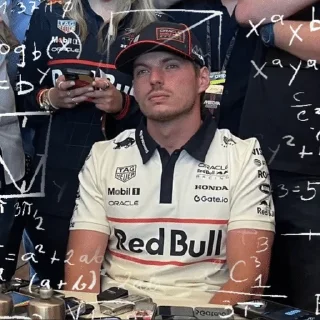 🌟 emoji Max Verstappen :: @doroshkayyf1 Telegram sticker 13 of 90