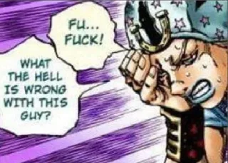 Sticker from Johnny Joestar