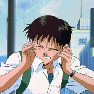 😞 emoji evangelion Telegram sticker 24 of 120