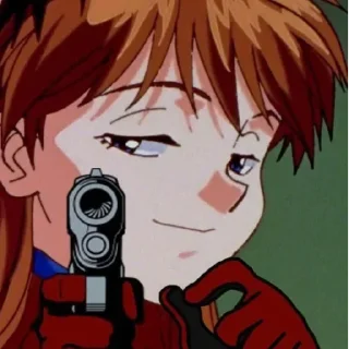 🔫 emoji evangelion Telegram sticker 6 of 20