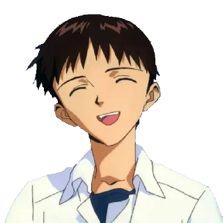 😇 emoji evangelion Telegram sticker 21 of 120