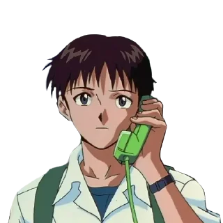 ☎️ emoji evangelion Telegram sticker 18 of 120