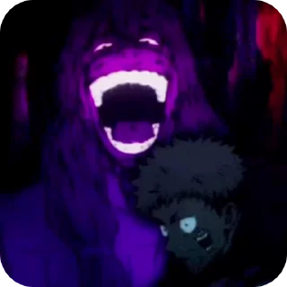 Sticker from Jujutsu Kaisen by @geekslock