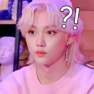 ⁉️ emoji Lee Felix... ♡ Telegram sticker 11 of 112