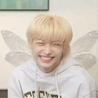 😁 emoji Lee Felix... ♡ Telegram sticker 7 of 112