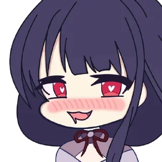 🤤 emoji Сёгун Райдэн<3 Telegram sticker 5 of 50