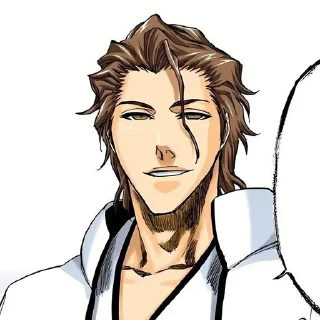 🖤 emoji Aizen @GanYuStickers Telegram sticker 12 of 30