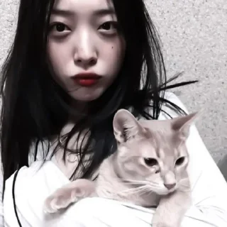 💅 emoji #sulli aesthetic «💅🏻 by @lumicore_present Telegram sticker 13 of 36