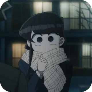 😯 emoji Komi Shouko • @Earth928B Telegram sticker 9 of 45