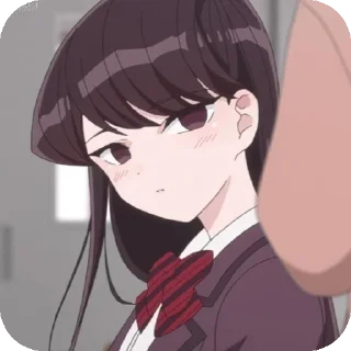 🧐 emoji Komi Shouko • @Earth928B Telegram sticker 6 of 45