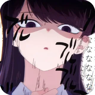 👿 emoji Komi Shouko • @Earth928B Telegram sticker 20 of 45