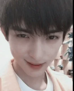 😈 emoji Wang Haoxuan🖤 Telegram sticker 7 of 34