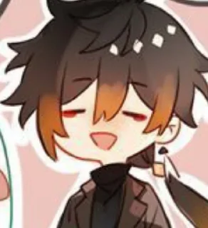 Sticker from zhongli