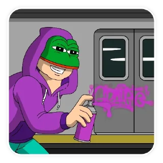 🚇 emoji Grafeté SOL Telegram sticker 6 of 112