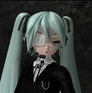 😶 emoji hatsunemiku Telegram sticker 21 of 70