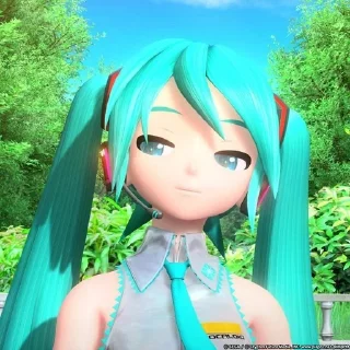 😏 emoji hatsunemiku Telegram sticker 7 of 70