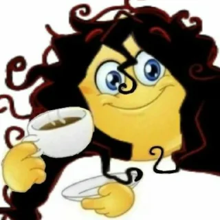 ☕ emoji Джон Доу Telegram sticker 4 of 22