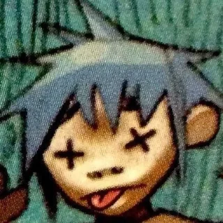 😵 emoji Gorillaz Telegram sticker 14 of 120